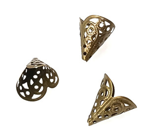 50 Antique Bronze 11x14x16mm Cones 50 Antique Bronze 11x14x16mm Cones