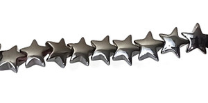 6mm Magnetic Star-Shaped Hematite Beads 6mm Magnetic Star-Shaped Hematite Beads