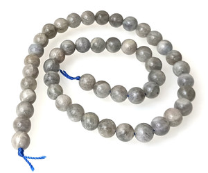 8mm Round Semiprecious Gemstone Beads - Labradorite 8mm Round Semiprecious Gemstone Beads - Labradorite
