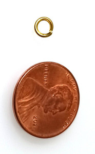 Gold-Plated 5mm Jumprings - 19ga Gold-Plated 5mm Jumprings - 19ga