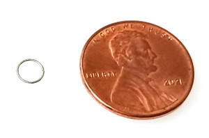 Antique Silver-Plated 22ga - 5mm Jumprings Antique Silver-Plated 22ga - 5mm Jumprings