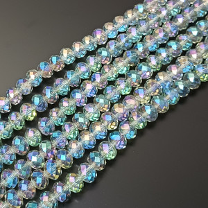 Cosmic AB 8x5mm Crystal Rondelles Cosmic AB 8x5mm Crystal Rondelles