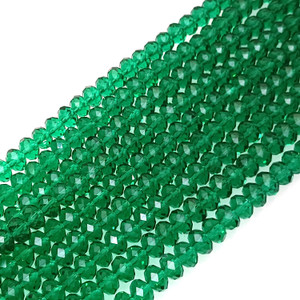 Caribbean 8x5mm Crystal Rondelles Caribbean 8x5mm Crystal Rondelles