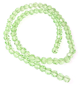 6mm Glass Crystal Rounds - Sea Green 6mm Glass Crystal Rounds - Sea Green