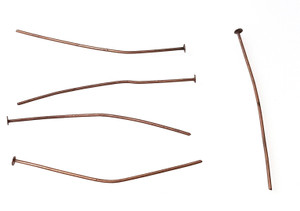 Antique Copper 0.02Inch x Inch Head Pins Antique Copper 0.02Inch x Inch Head Pins