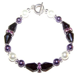 Grape Sensation Bracelet Beaded Jewelry Making Kit Grape Sensation Bracelet Beaded Jewelry Making Kit