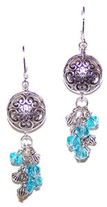 Neptune's Bounty Earrings Beaded Jewelry Making Kit Neptune's Bounty Earrings Beaded Jewelry Making Kit