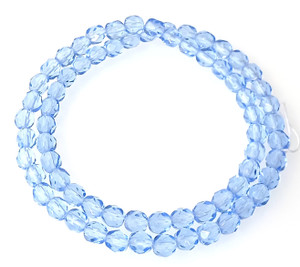 4 Dozen Czech 6mm Fire-Polished - Sapphire 4 Dozen Czech 6mm Fire-Polished - Sapphire