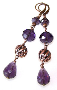 Antique Copper Dreams Earrings Beaded Jewelry Making Kit Antique Copper Dreams Earrings Beaded Jewelry Making Kit