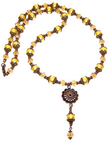 Treasured Jewels Necklace Beaded Jewelry Making Kit