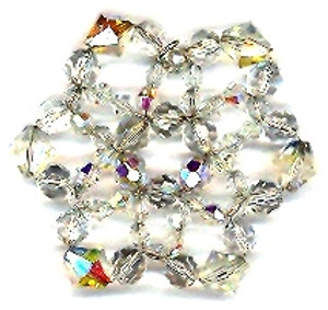 Snowflake Ornament Beaded Jewelry Making Kit Snowflake Ornament Beaded Jewelry Making Kit