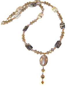 Mountain Paradise Necklace Beaded Jewelry Making Kit Mountain Paradise Necklace Beaded Jewelry Making Kit