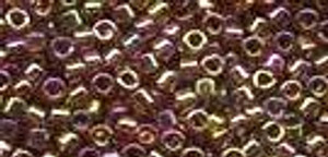 DELICA - TRNSP LUSTER RAINBOW GOLD RED DELICA - TRNSP LUSTER RAINBOW GOLD RED