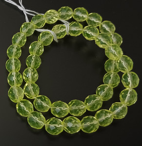 2 Dozen Czech 10mm Fire-Polished - Lemon 2 Dozen Czech 10mm Fire-Polished - Lemon