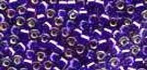DELICA - SILVER-LINED ROYAL PURPLE DELICA - SILVER-LINED ROYAL PURPLE