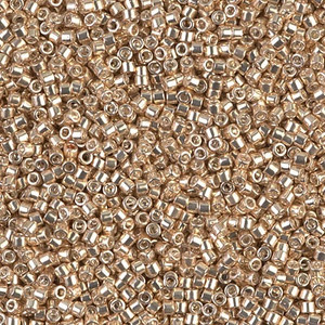DB-433 Galvanized Champagne Size 11 Miyuki Delica Seed Beads