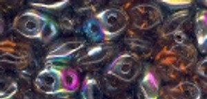 Superduo Beads - SMOKE TOPAZ VITRAIL Superduo Beads - SMOKE TOPAZ VITRAIL