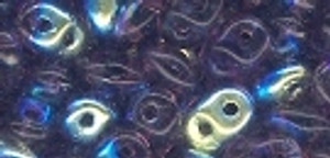 Superduo Beads - AMETHYST AB Superduo Beads - AMETHYST AB