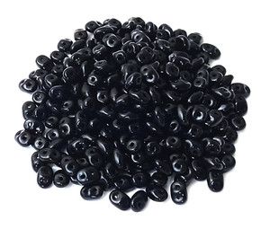 Superduo Beads - Jet Superduo Beads - Jet