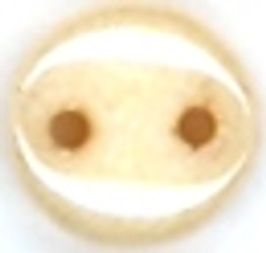 Beads - 2-Hole Lentil - 6mm - Opaque Luster Champagne Beads - 2-Hole Lentil - 6mm - Opaque Luster Champagne