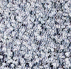 7.5 Grams - Miyuki - #15 Rocailles - TRANSPARENT RAINBOW PEARL