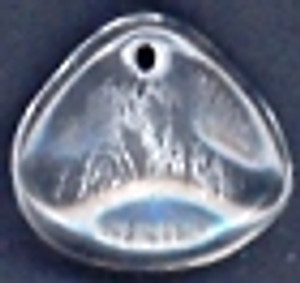 40 Czech Glass 8x7mm Petals - Crystal 40 Czech Glass 8x7mm Petals - Crystal