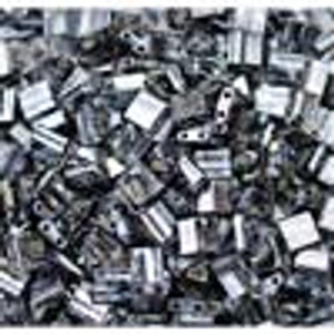 TILA 5mm Beads - PICASSO SMOKY BLACK MATTE