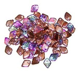 Dragon Scale Beads - Crystal Copper Rainbow