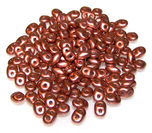Superduo Beads - Vintage Copper