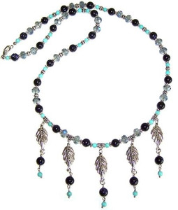 Falling Leaves Necklace Beaded Jewelry Making Kit Falling Leaves Necklace Beaded Jewelry Making Kit