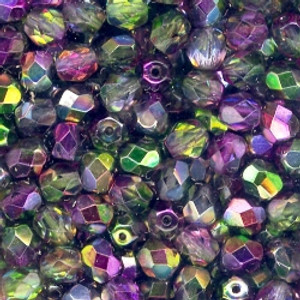 Czech 6mm Fire-Polished - Crystal Magic Orchid Czech 6mm Fire-Polished - Crystal Magic Orchid