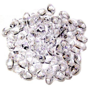 4x6mm Czech Glass Tulip Petal Beads - Crystal