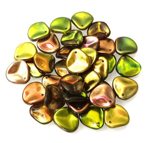 Crystal Magic Green 14x13mm Petals Crystal Magic Green 14x13mm Petals