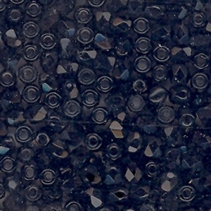 Czech 2mm Fire-Polished Glass Beads - Jet Czech 2mm Fire-Polished Glass Beads - Jet