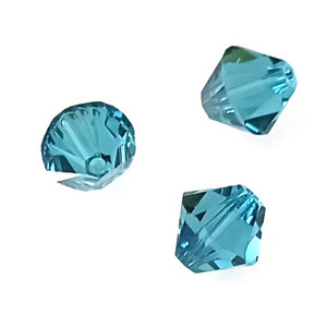 Swarovski 8mm Bicones - Indicolite