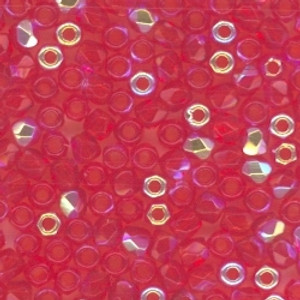 Czech 2mm Fire-Polished Glass Beads - Siam AB Czech 2mm Fire-Polished Glass Beads - Siam AB