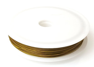 Meter Spool of Buddy Braids Antique Bronze-Colored Wire