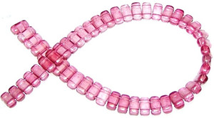 Czech Glass 2-Hole 3x6mm Brick Beads - Halo Cherub