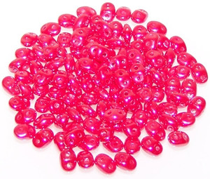 Superduo Beads - Luster Opaque Red