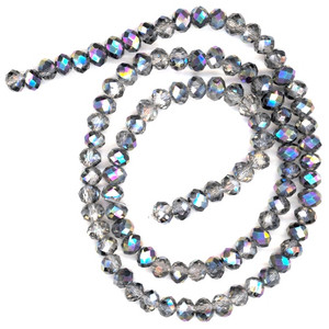 Stellar AB 6x4mm Glass Crystal Rondelles Stellar AB 6x4mm Glass Crystal Rondelles