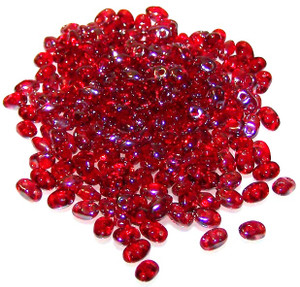 MiniDuo Czech Glass Beads - Ruby Celsian