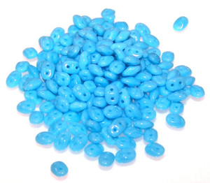Superduo Beads - Turquoise Blue Superduo Beads - Turquoise Blue
