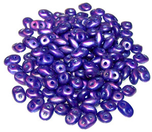 Superduo Beads - Nebula Royal Blue Matte