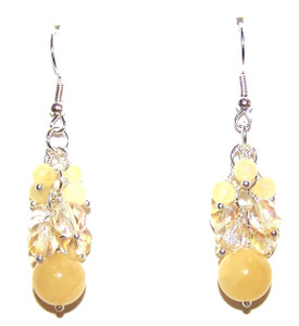 Rays of Sunshine Earrings Beaded Jewelry Making Kit