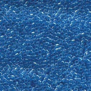 Delica - Transparent Capri Luster Delica - Transparent Capri Luster