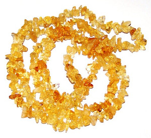 Semiprecious Gemstone Chip Beads - Citrine Semiprecious Gemstone Chip Beads - Citrine