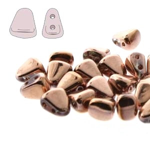 NIB-BIT 6x5mm Czech Glass Beads - Crystal FULL Capri Gold NIB-BIT 6x5mm Czech Glass Beads - Crystal FULL Capri Gold