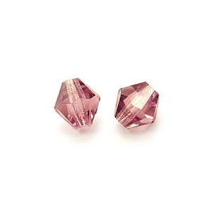 Preciosa 8mm Bicones - Light Amethyst Preciosa 8mm Bicones - Light Amethyst