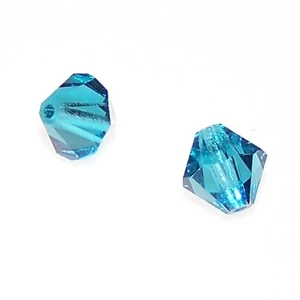 Preciosa 8mm Bicones - Indicolite