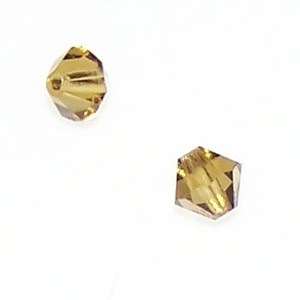 Preciosa 8mm Bicones - Gold Beryl